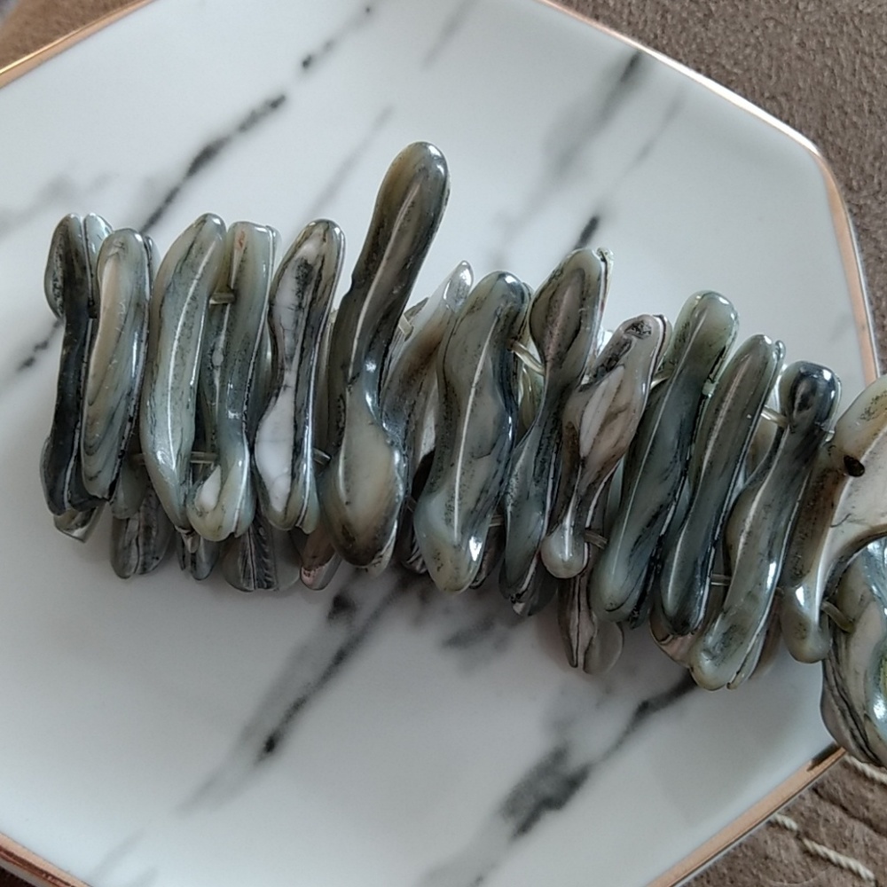 💰Silver shell bracelet
